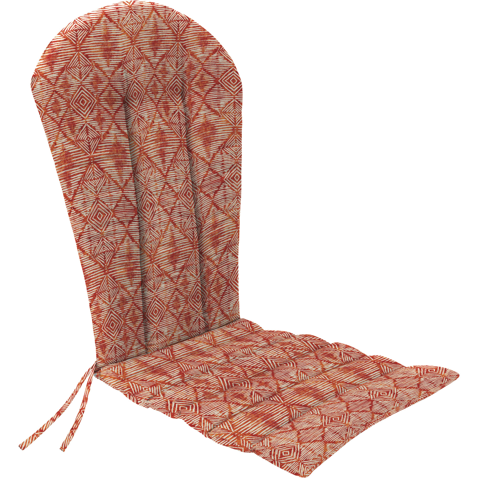 Jordan Manufacturing Adirondack Chair Cushion, Spun Polyester, Nesco Sunset, Model# 9708PK1-5956D